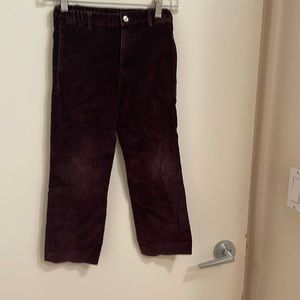 Oscar de la Renta brown corduroy pants size 6